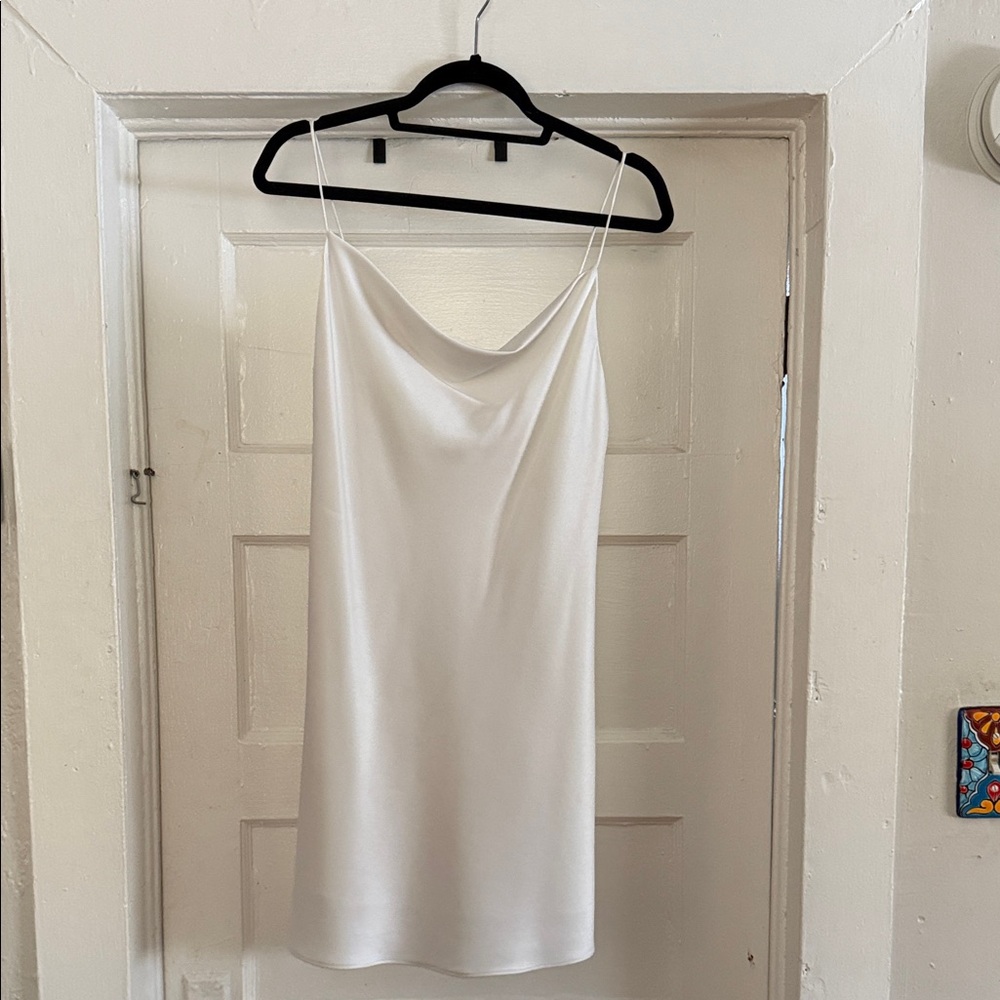 Alice + Olivia White Mini Dress